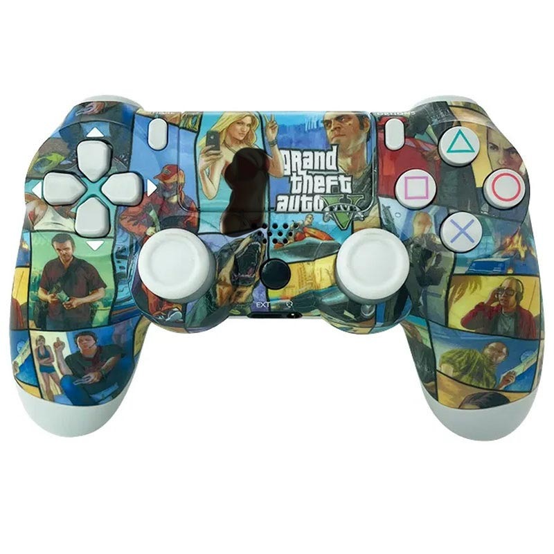 دسته بازی پلی استیشن 4 مدل DualShock4 طرح GTA