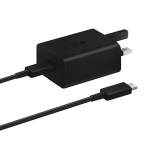 شارژر دیواری 45 وات سامسونگ مدل EP-T4510 به همراه کابل تبدیل USB-C