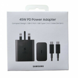 شارژر دیواری 45 وات سامسونگ مدل EP-T4510 به همراه کابل تبدیل USB-C