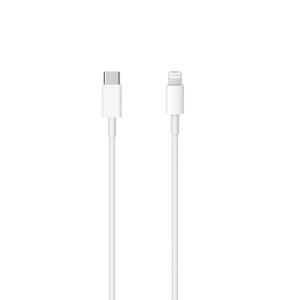 کابل تبدیل USB-C به لایتنینگ اپل طول 1 متر اورجینال