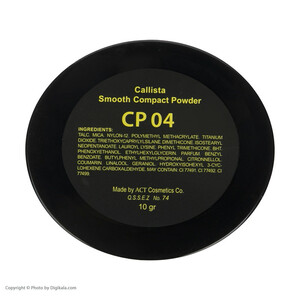 پنکک کالیستا سری Smooth شماره CP04