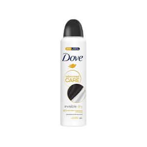 اسپری ضد تعریق زنانه داو  مدل advanced CARE Invisible Dry ماندگاری 72ساعته حجم 250 میل(اصل)