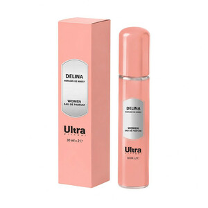 عطر جیبی زنانه اولترا ویرچوآل مدل Delina با رایحه شیرین و گلی حجم 30 میلی‌لیتر