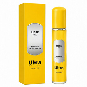 عطر جیبی زنانه اولترا ویرچوآل مدل Libre با رایحه شیرین و میوه ای حجم 30 میلی‌لیتر