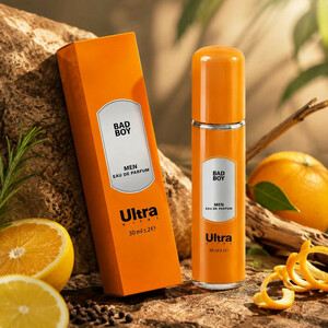 عطر جیبی مردانه اولترا ویرچوآل مدل Bad Boy با رایحه مرکباتی، چوبی حجم 30 میلی‌لیتر