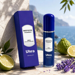 عطر جیبی مردانه اولترا ویرچوآل مدل Mefisto با رایحه ترش و چوبی حجم 30 میلی‌لیتر
