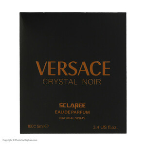 ادوپرفیوم زنانه اسکلاره مدل Versace Crystal Noir حجم 100 میلی‌لیتر