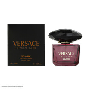ادوپرفیوم زنانه اسکلاره مدل Versace Crystal Noir حجم 100 میلی‌لیتر