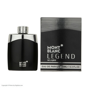 ادو پرفیوم مردانه اسکلاره مدل Mont Blanc Legend با رایحه شیرین و خنک حجم 100 میلی لیتر