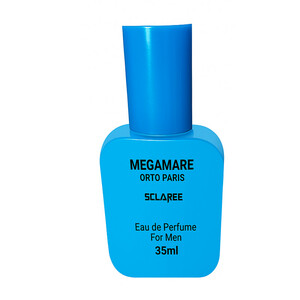 عطر جیبی مردانه اسکلاره مدل Megamare orto paris با رایحه خنک حجم 35 میلی‌لیتر