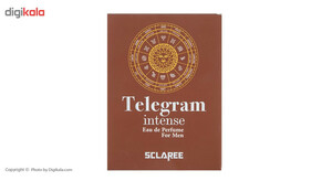 ادو پرفیوم مردانه اسکلاره مدل Telegram Intense حجم 85 میلی لیتر
