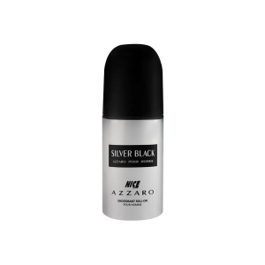 مام رول ضد تعریق مردانه نایس پاپت مدل Azzaro Silver Black حجم 60 میلی لیتر