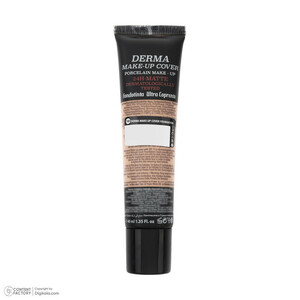 کرم پودر مایع SPF 15 گابرینی مدل Derma شماره 101 مناسب برای انواع پوست حجم 40 میلی‌لیتر