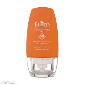 فلوئید ضد آفتاب بدون رنگ الارو SPF50 مدل Ultra Light تحت لیسانس محافظ UVA ،UVB، مرطوب‌کننده مناسب پوست‌‌های چرب و مختلط حجم 50 میلی‌لیتر