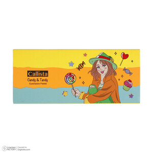پالت سایه چشم کالیستا مدل Candy and Tandy