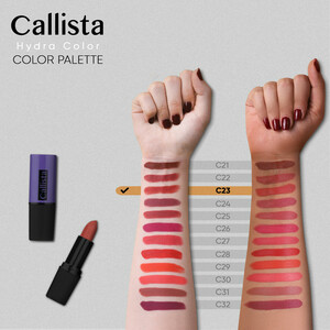 رژ لب جامد کالیستا سری Hydra Color شماره C23