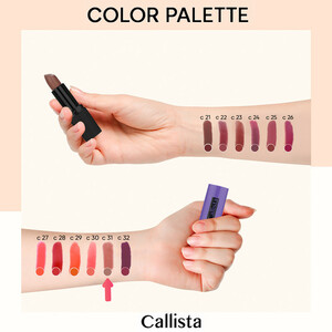 رژ لب جامد کالیستا سری Hydra Color شماره C31