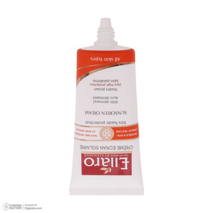 ضد آفتاب بدون رنگ الارو مدل SPF50 محافظ UVA ،UVB، ضد چروک، مناسب انواع پوست تحت لیسانس حجم 50 میلی‌لیتر