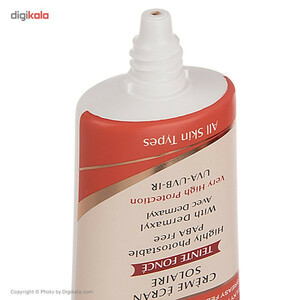 کرم ضد آفتاب رنگی الارو مدل SPF50 محافظ UVA ،UVB، ضد چروک، مناسب انواع پوست تحت لیسانس حجم 50 میلی‌لیتر-بژ طبیعی