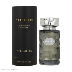 ادو تویلت مردانه ورسای مدل Shotgun حجم 100 میلی لیتر رایحه وود wood