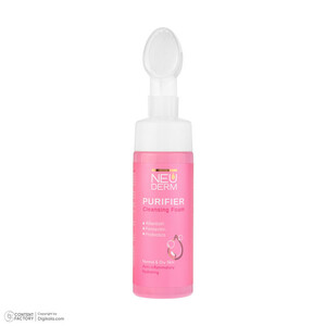 فوم شستشوی صورت نئودرم مدل Purifier مناسب برای پوست خشک و نرمال حجم 150 میلی‌‌لیتر