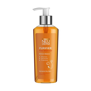 ژل شست‌وشوی صورت نئودرم مدل Gentle Purifier مناسب برای پوست خشک حجم 200 میلی‌لیتر