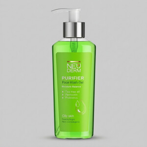 ژل شست‌وشوی صورت نئودرم مدل Gentle Purifier مناسب برای پوست چرب حجم 200 میلی‌لیتر
