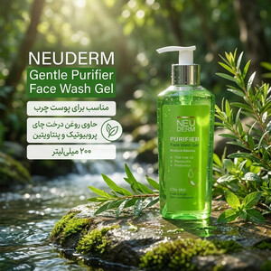 ژل شست‌وشوی صورت نئودرم مدل Gentle Purifier مناسب برای پوست چرب حجم 200 میلی‌لیتر
