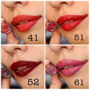 رژ لب مایع شون سری Velvet Matt شماره M51- گیلاسی