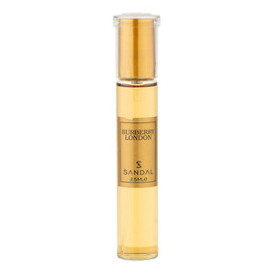 عطر جیبی زنانه صندل مدل  باربری لندن BURBERRY LONDON با رایحه شیرین و گرم حجم 25 میلی‌لیتر