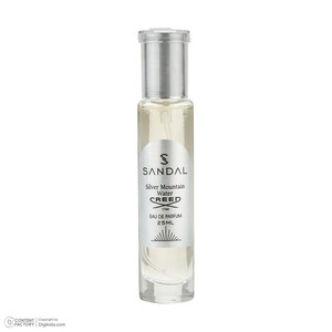 عطر جیبی مردانه صندل مدل سیلور مانتین silver mountain با رایحه خنک حجم 25 میلی‌لیتر