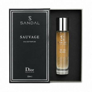 عطر جیبی مردانه صندل مدل  savage ساواج حجم 33 میلی لیتر