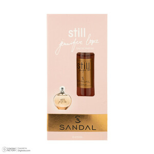 عطر جیبی زنانه صندل مدل Still Jennifer Lopez با رایحه شیرین و خنک حجم 25 میلی‌لیتر