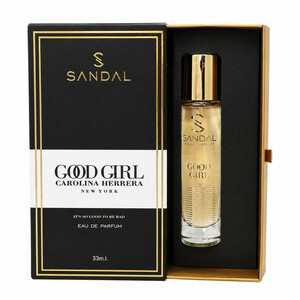 عطر جیبی زنانه صندل مدل  good girl گود گرل حجم 33 میلی لیتر