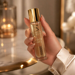 عطر جیبی زنانه صندل مدل  good girl گود گرل حجم 33 میلی لیتر