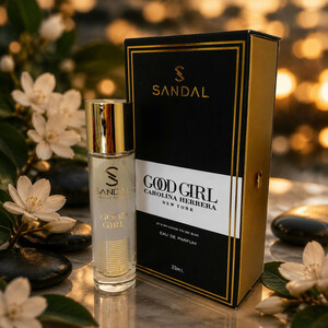 عطر جیبی زنانه صندل مدل  good girl گود گرل حجم 33 میلی لیتر