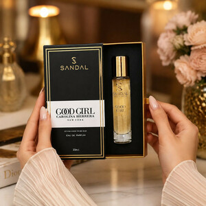 عطر جیبی زنانه صندل مدل  good girl گود گرل حجم 33 میلی لیتر