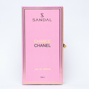 عطر جیبی زنانه صندل مدل چنس چنل حجم 33 میلی لیتر