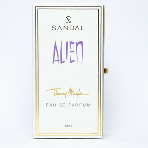 عطر جیبی زنانه صندل مدل Alien  الین حجم 33 میلی لیتر