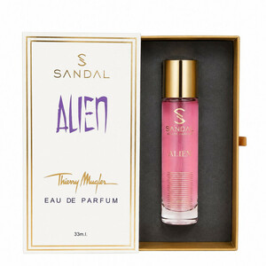 عطر جیبی زنانه صندل مدل Alien  الین حجم 33 میلی لیتر