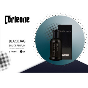 ادو پرفیوم مردانه کورلئونه مدل Black Jag با رایحه تلخ حجم 100 میلی‌لیتر