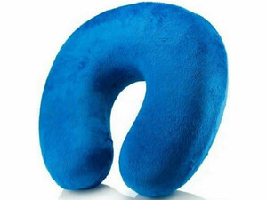 بالش گردنی U شکل حافظه دار سفری Memory Foam U Shape Travel Pillow Neck Support Cushion for Headrest