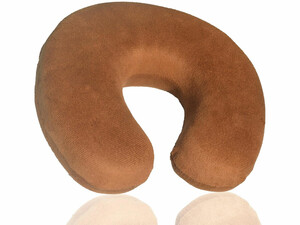 بالش گردنی U شکل حافظه دار سفری Memory Foam U Shape Travel Pillow Neck Support Cushion for Headrest