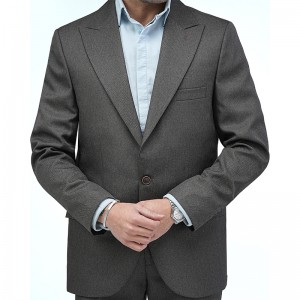 کت و شلوار مردانه طرح چهارخانه کمرنگ کلاسیک زرپوشان مدل Kara16