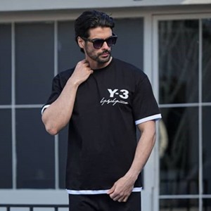 ست تیشرت و شلوار مردانه اسپرت نخی مدل Brabus  با سایزبندی