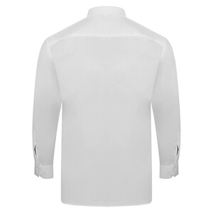 پیراهن آستین بلند مردانه مدل کلاسیک WHI رنگ سفید