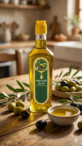 روغن زیتون500 سی سی فرابکر لابن سبز زرسان