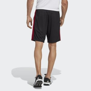 Train Essentials Piqué 3-Stripes Training Shorts