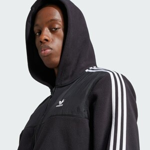 Adicolor 3-Stripes Teddy Fleece Hoodie