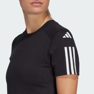 تیشرت ورزشی زنانه آدیداس مدل  3-Stripes کد HR7843